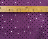 Topos en fondo morado / 0.25 ud